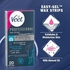 Veet Hair Removal Easy-Gel Wax Strips Body & Legs for Sensitive Skin, Soothing Almond Oil and Cornflower Scent – 20 Wax Strips