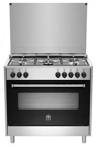 La Germania Cooker 5 Gas Burners 90x60 cm Stainless with Grill AMS95C31DX