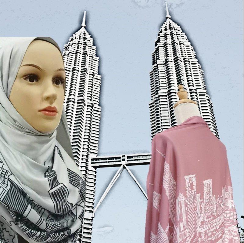 JYS Fashion Shawl KLCC Tower Hijab Styles (Over 10 Color for Selection)