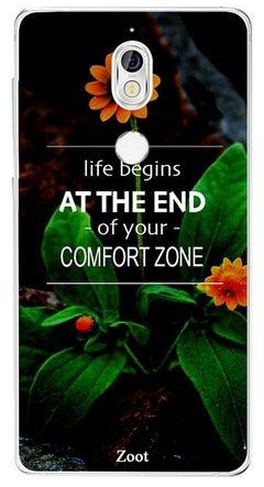 Protective Case Cover For Nokia 7 Life Begins At The End Of Your Comfort Zone
