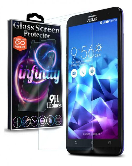 Infinity Real Glass Screen Protector For Asus Delux - Clear