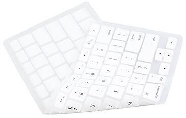 Unibody Apple MacBook Air 11inch Silicone Keyboard Skin Cover - White ‫(US Layout)