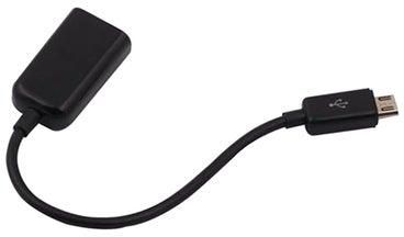 Micro USB OTG Connect Kit For Mobile Phone Black
