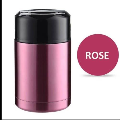 304 Insulated Food Flask - 1000ml - Pink