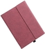 Xmart Leather & Silicone Protective Cover for Microsoft Surface Pro 7 -12.3in (Maroon Red)