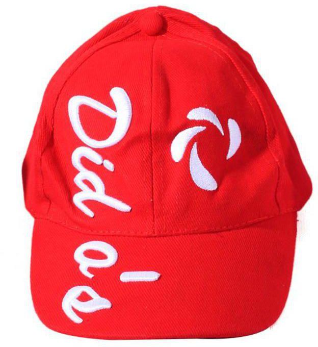 Didos 3D Embroidery Sports Cap - Red