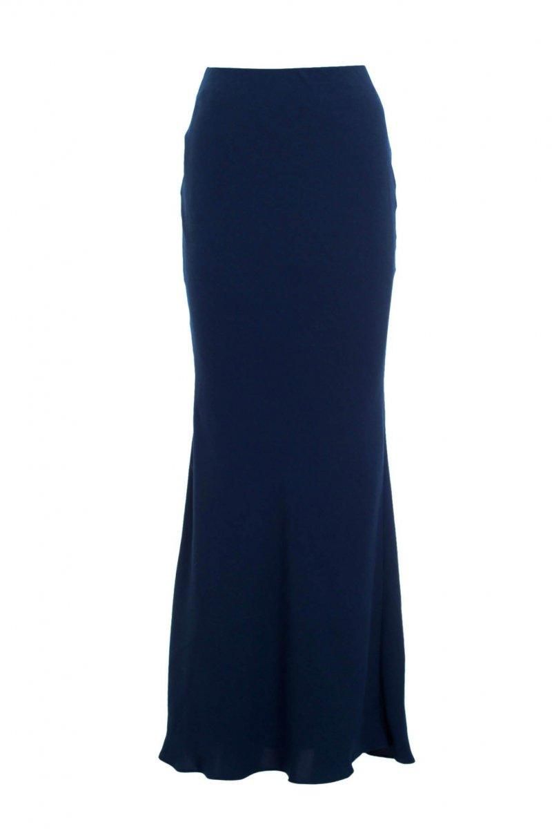 TOPGIRL Plain Long Skirt Duyung - XXL (Blue)