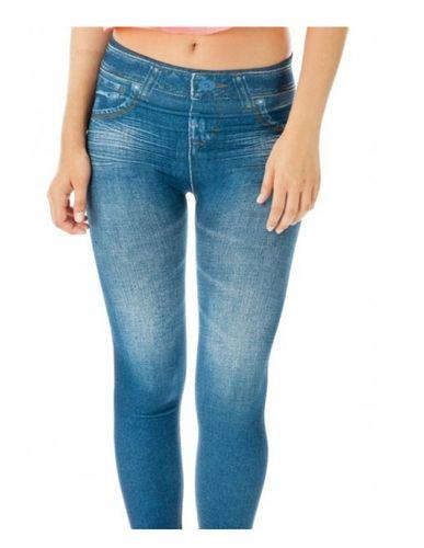 As Seen on TV Slim Fit Caresses Jeans - Blue