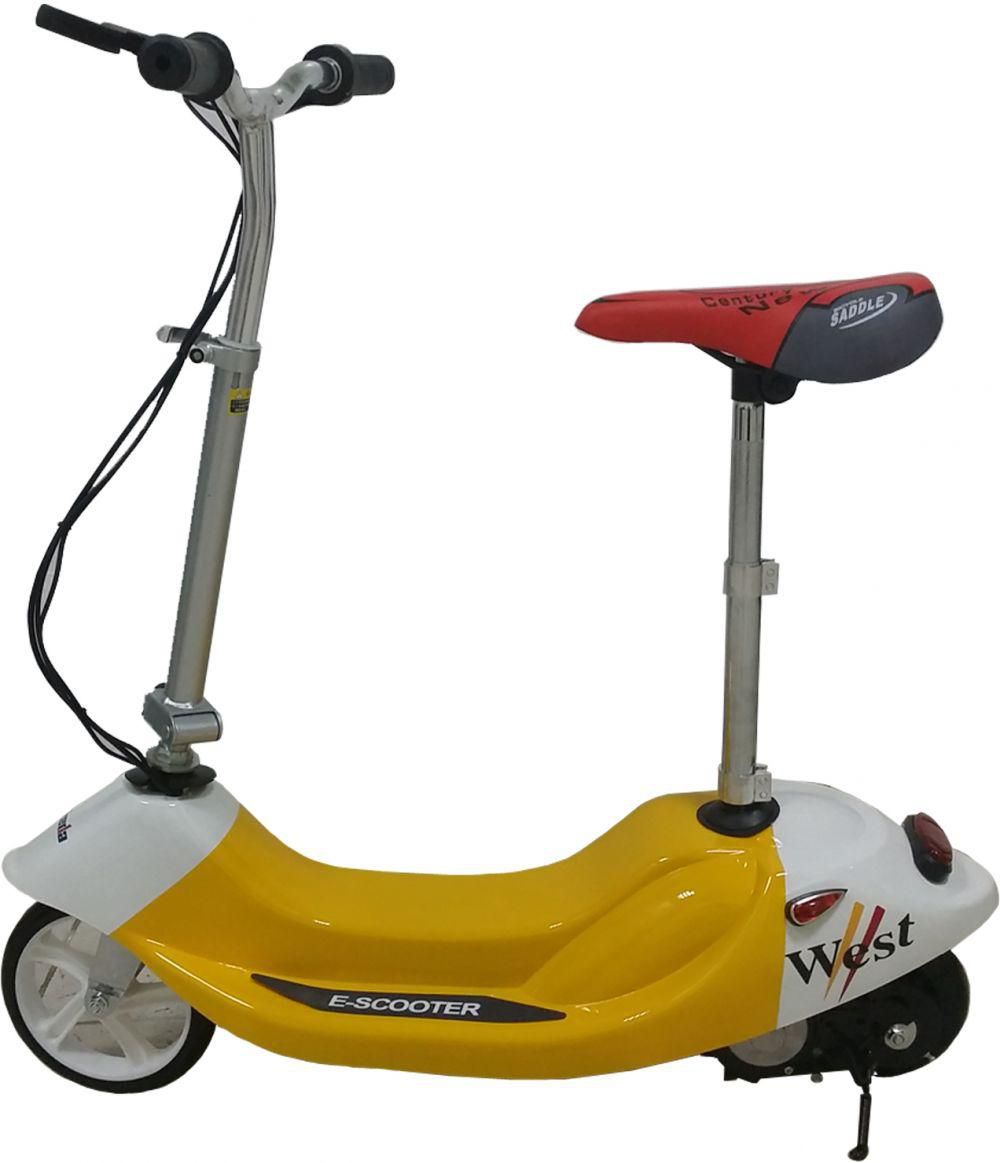 Electric Folding Scooter Ride On Toys, Yellow