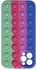 IPHONE 11 PRO MAX - Back Cover Bubble Push Pop It Silicone Phone Case - Multicolor