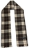 Plaid Check/Carreau/Stripe Pattern Winter Scarf/Shawl/Wrap/Keffiyeh/Headscarf/Blanket For Men & Women - Small Size 30x150cm - P04 Dark Brown