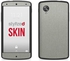 Stylizedd Premium Vinyl Skin Decal Body Wrap For Lg Google Nexus 5 - Brushed Aluminum