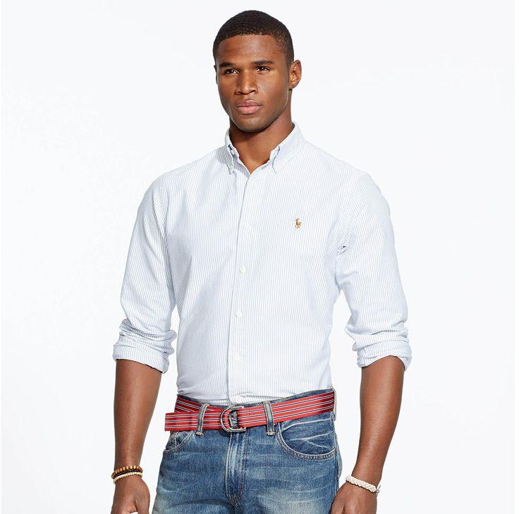 Polo Ralph Lauren Shirt for Men , Size L , White , 710-548535