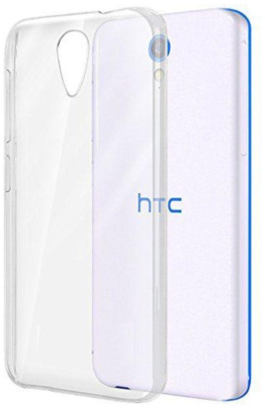 Generic Rubber Back Cover for HTC Desire 620 - Transparent