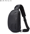 Bange Nomad Men Sling Bag Fashion Crossbody Bag 9.5" tablet (Black - Grey)