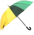 Biggdesign Moods Up Rainbow Umbrella, 16 Ribs, Windproof, Large, Light, Automatic, Strong Stick Umbrella For Rain, Colorful, for Men and Women
