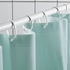 LUDDHAGTORN Shower curtain, turquoise, 180x200 cm - IKEA