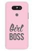 Stylizedd LG G5 Premium Slim Snap case cover Matte Finish - Girl Boss (Pink)