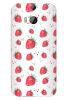 Stylizedd HTC One M8 Slim Snap Case Cover Matte Finish - Dripping Strawberries