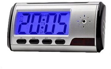 Degital Table Alarm Clock With Hidden Camera