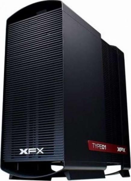 XFX TY-PE1B-3000 Black SECC 0.7mm / AL 3.0mm / ABS ATX Mid Tower Computer Case |TY-PE1B-3000
