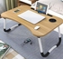 Foldable Different Colors Laptop Table With Cup Hole