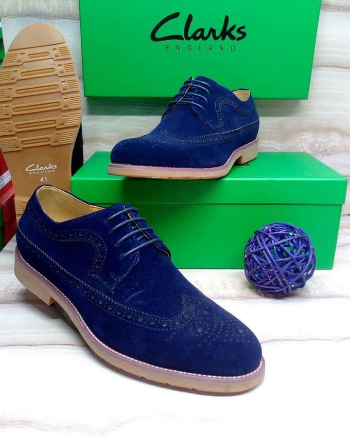 Clarks Male Corporate Quality Shoe Blue