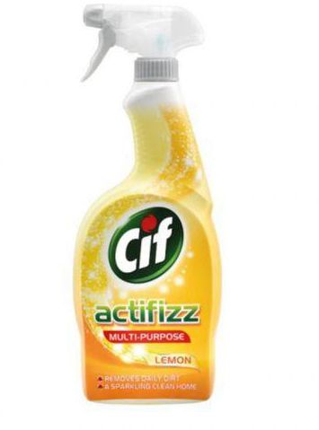 CIF Actifizz Multi-Purpose Lemon Spray – 700 ml - Made in England