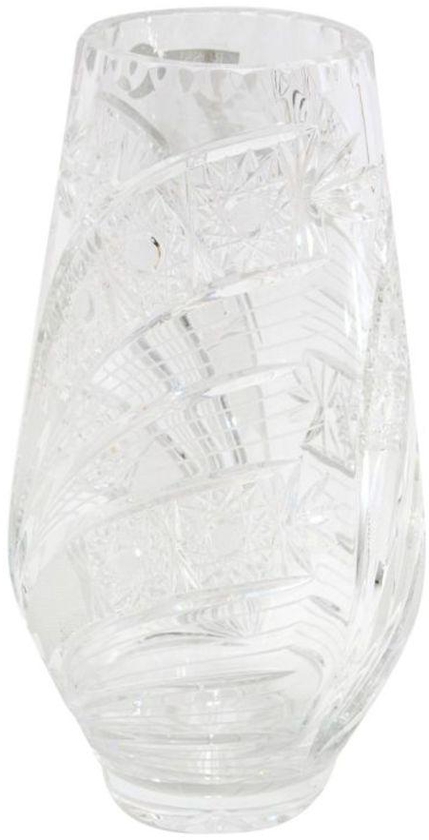 Decorative Crystal Vase Clear 255 millimeter