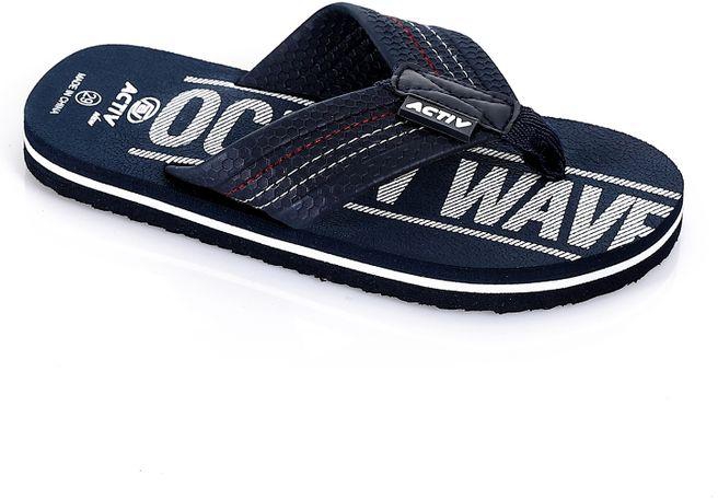 Activ Boys Navy Blue One Thong Slippers
