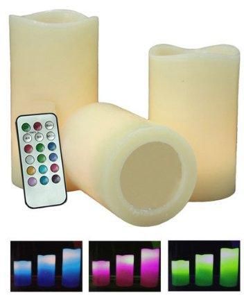 Flameless Scented LED Wax Candles