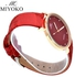 Miyoko Leather Watch -Multicolor