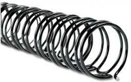 Fellowes Wire Binding Elements [3:1] 34 Loops, 8mm 70 Sheets, PK/100 Black