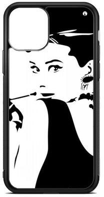 PRINTED Phone Cover FOR IPHONE 11 PRO MAX Woman Black And White