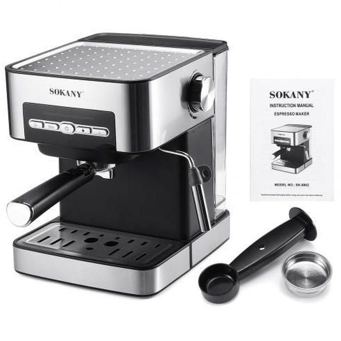 Sokany Espresso Machine, Barista Filter Holder Machine With 1200 W