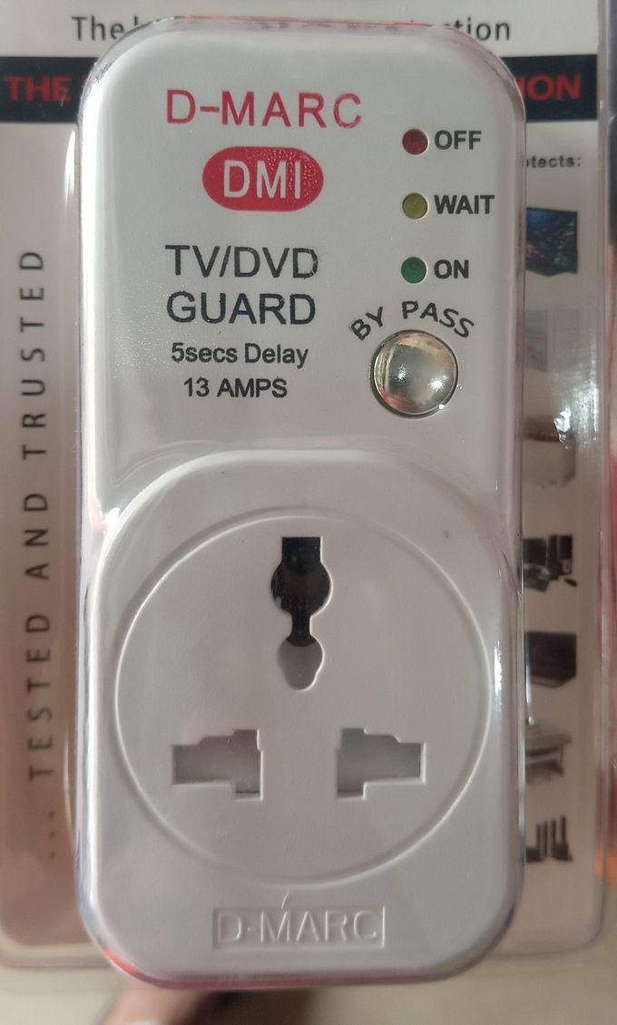 DMARC TV Guard Surge Adaptor - White