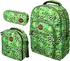 Get Dea Waterproof Backpack, 42×30 cm, 4 Zippers, with Lunch Box Bag - Green with best offers | Raneen.com