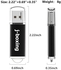 16GB USB Flash Drive Rectangle Flash Memory Stick 16gb Thumb Pendrives For Computer Lap Mac Tablets USB Device Gift(#Black)