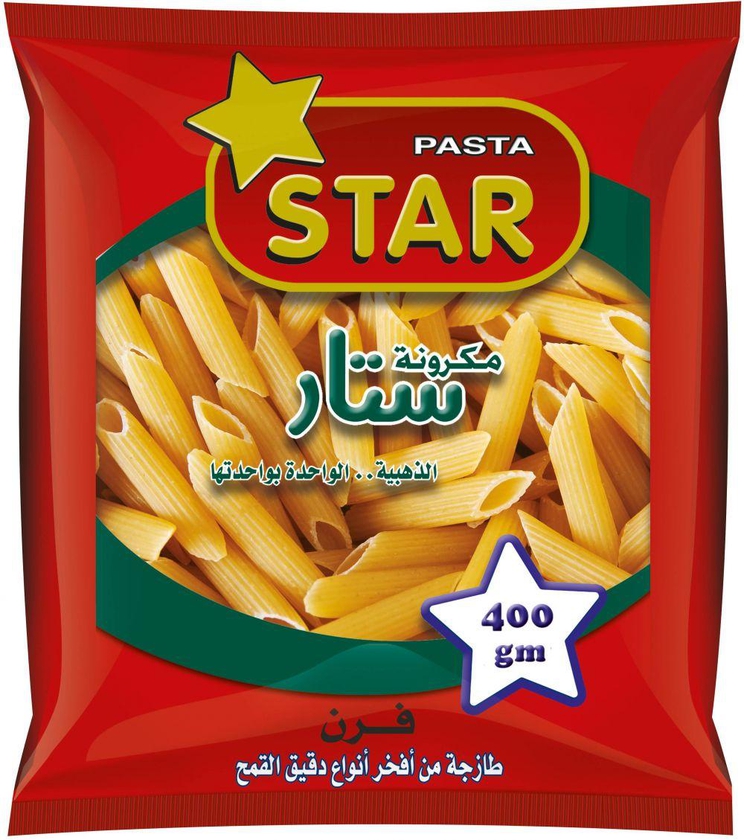 Star Pasta  Penne ,  10mm - 400g