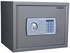 Safety Tech 30X38X30 cm خزنة الكترونية مصممة للتثبيت على أى سطح ثابت أو داخل دولاب Ses gray