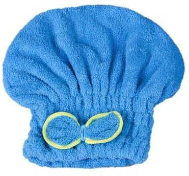 Quick Hair Drying Shower Cap Blue 22x3x20cm