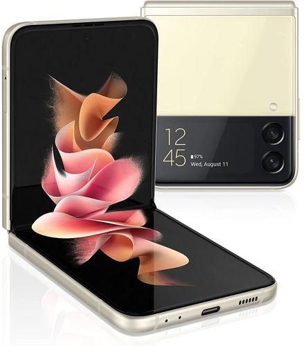 Samsung Galaxy Z Flip3 - 6.7-inch 256GB/8GB Dual Sim 5G Mobile Phone - CREAM