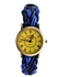 Generic BLW-405 Braided Leather Watch - Blue