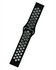 حزام بديل من السيليكون الرياضي 20 مم متوافق مع Samsung Gear S2 Classic (SM-R732 & SM-R735) - أسود / أبيض
