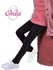 Ghils Leggings - Ghils . Girls' Lycra Cotton Pants - Black