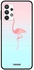 Protective Case Cover For Samsung Galaxy A32 5G Pink Flamingo
