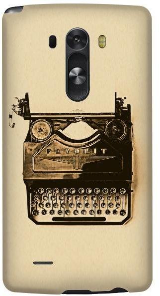 Stylizedd LG G3 Premium Slim Snap case cover Matte Finish - Typewriter
