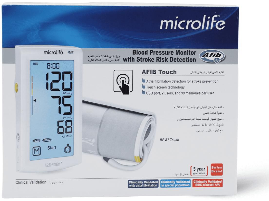 ميكرولايف جهاز يقيس ضغط الدم الاذيني والبطيني ونبضات القلب - 1 جهاز
