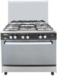 Unionaire Gas Cooker, 5 Burners, Stainless Steel - C69SS-GC-447-DSOF-HERO-2W-AL