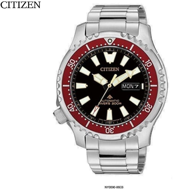 Citizen Automatic Diver's Watch 100% Original & New - NY0091 (Silver)